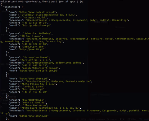 Data scraping in Perl